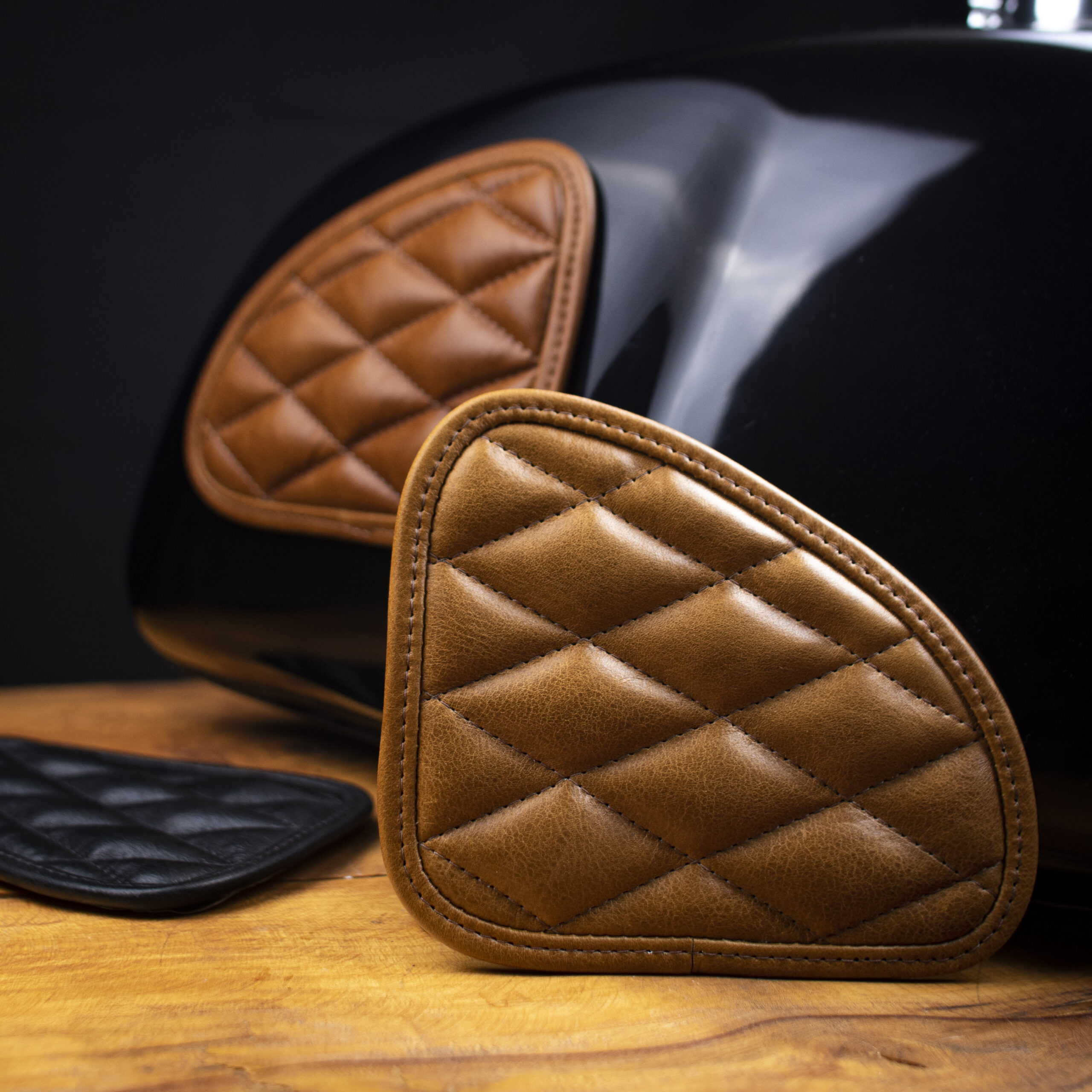 Leather Tank Knee Pads